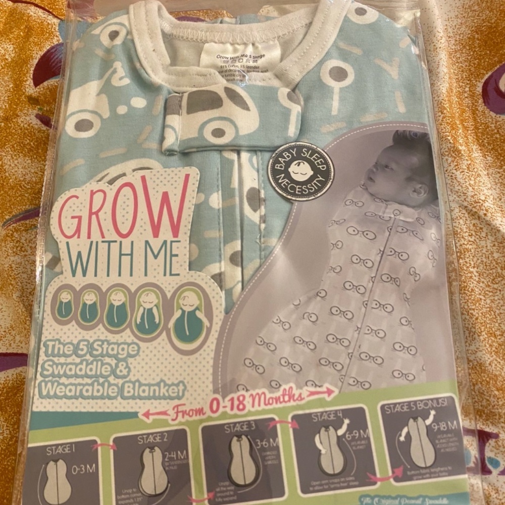 Swaddle wearable/ blanket